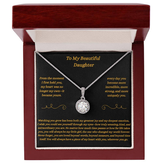 To My Beautiful Daughter- Precious Necklace