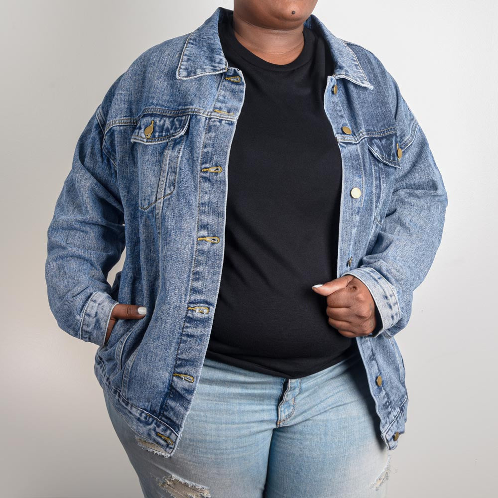 Retro Mama Jean Jacket