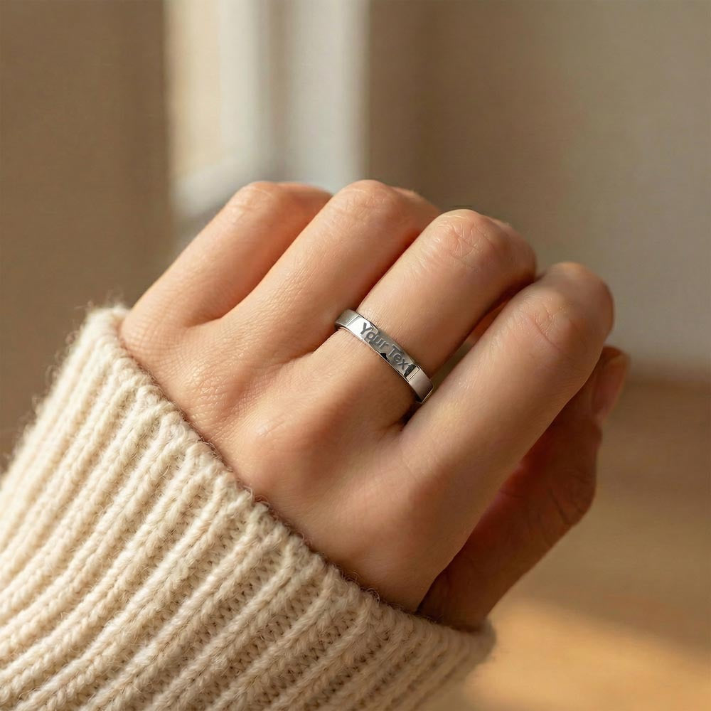 Engraved Mothers Day Ring