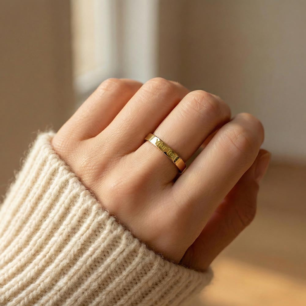 Engraved Mothers Day Ring