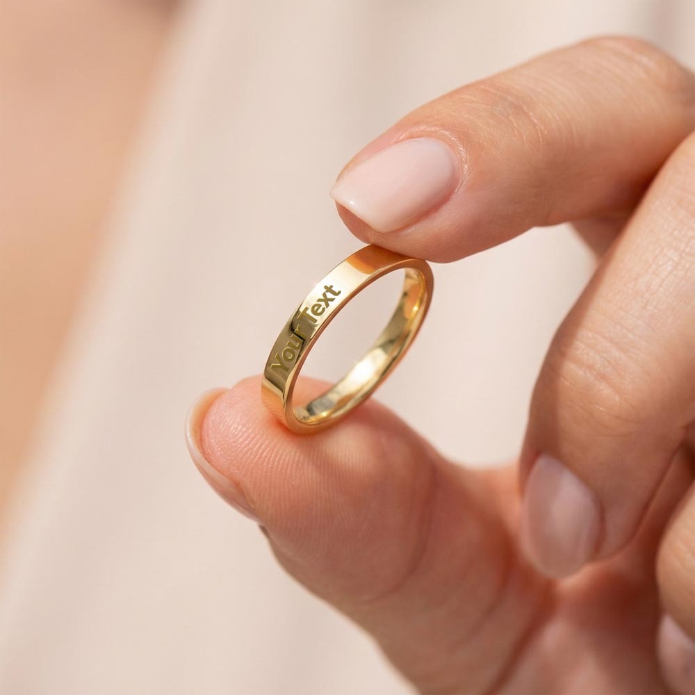Engraved Mothers Day Ring