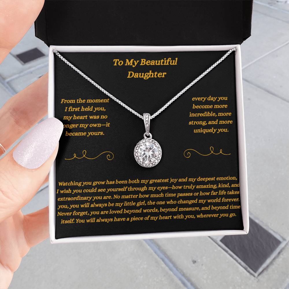 To My Beautiful Daughter- Precious Necklace