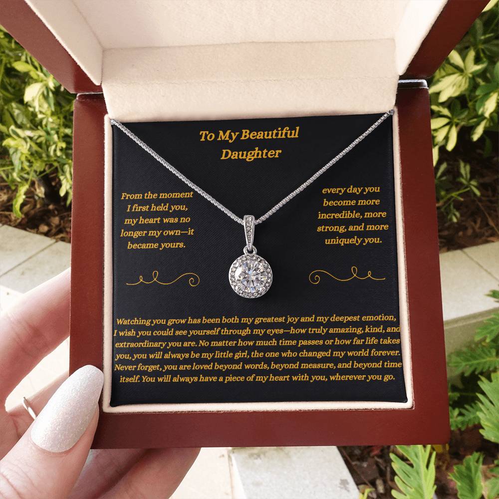 To My Beautiful Daughter- Precious Necklace