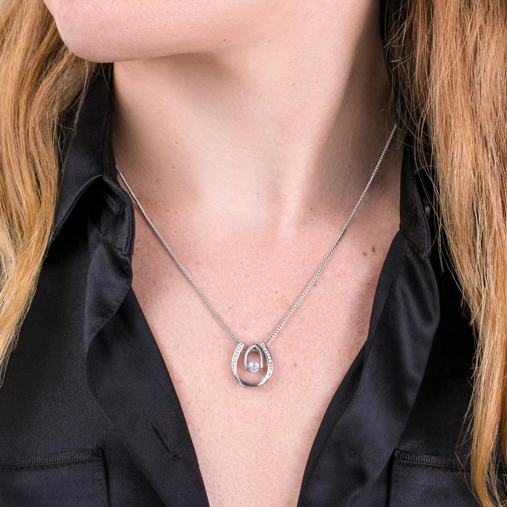 My Luckiest- To my Person Necklace