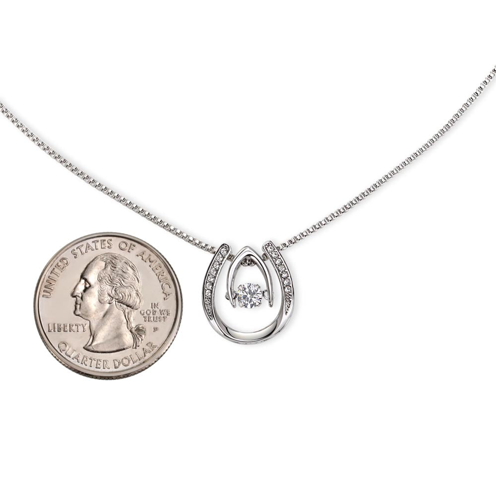 My Luckiest- To my Person Necklace