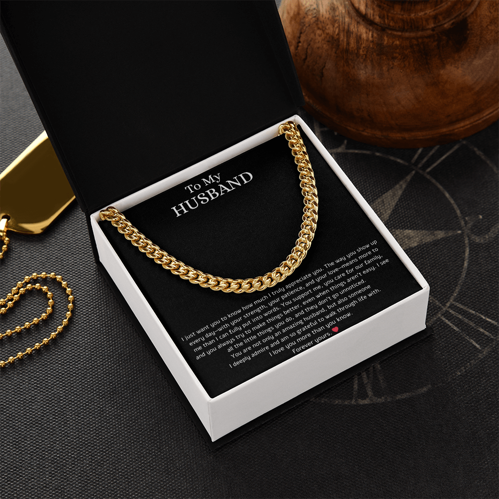 To My Husband- Connected Chain