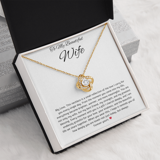 To My Beautiful Wife - Always Yours Necklace