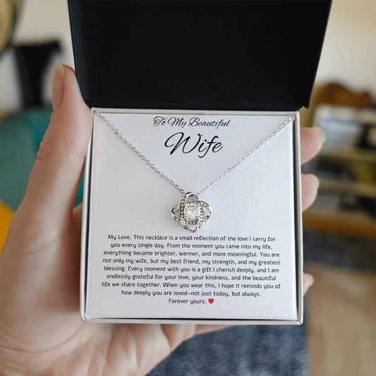 To My Wife- I love You Always Necklace