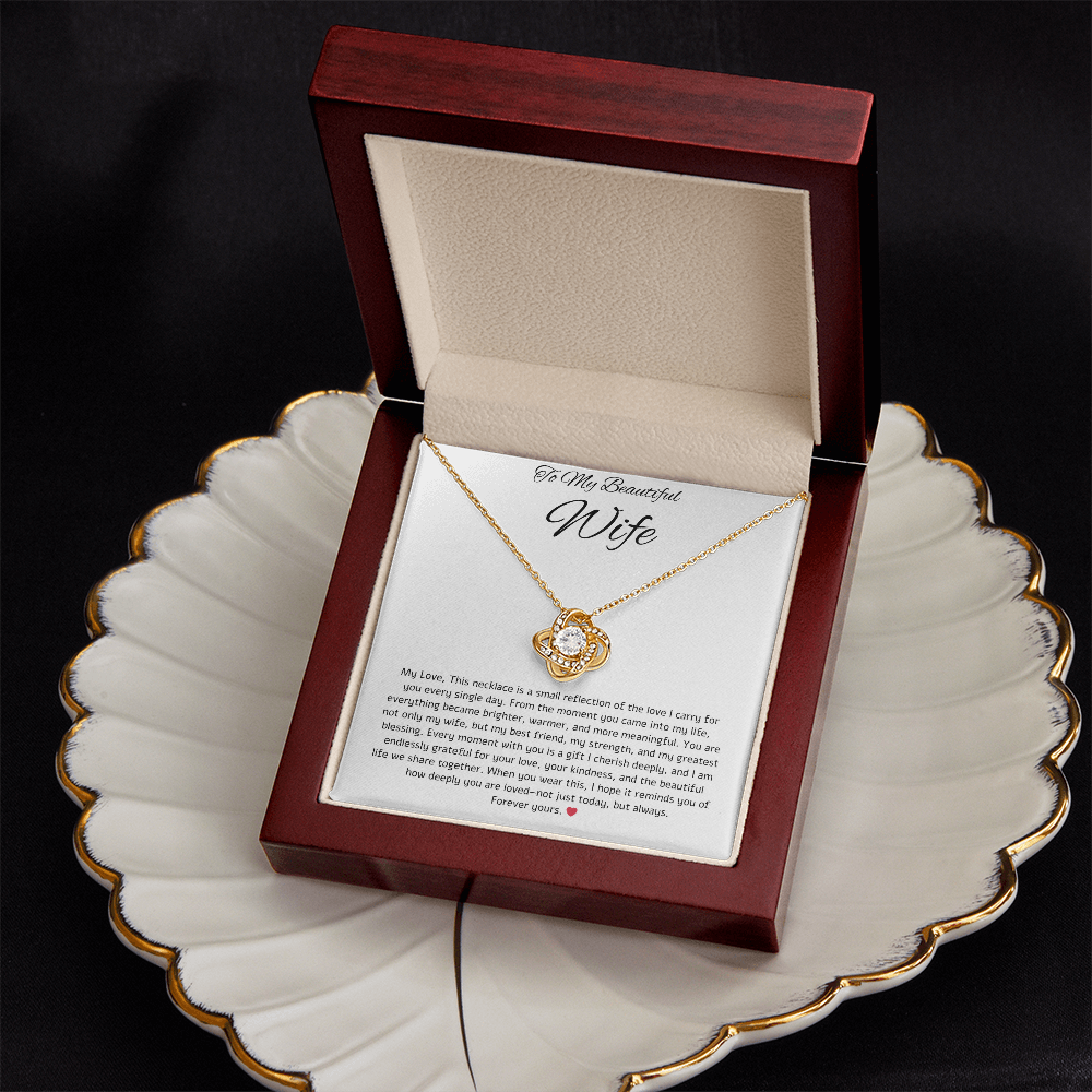 To My Beautiful Wife - Always Yours Necklace