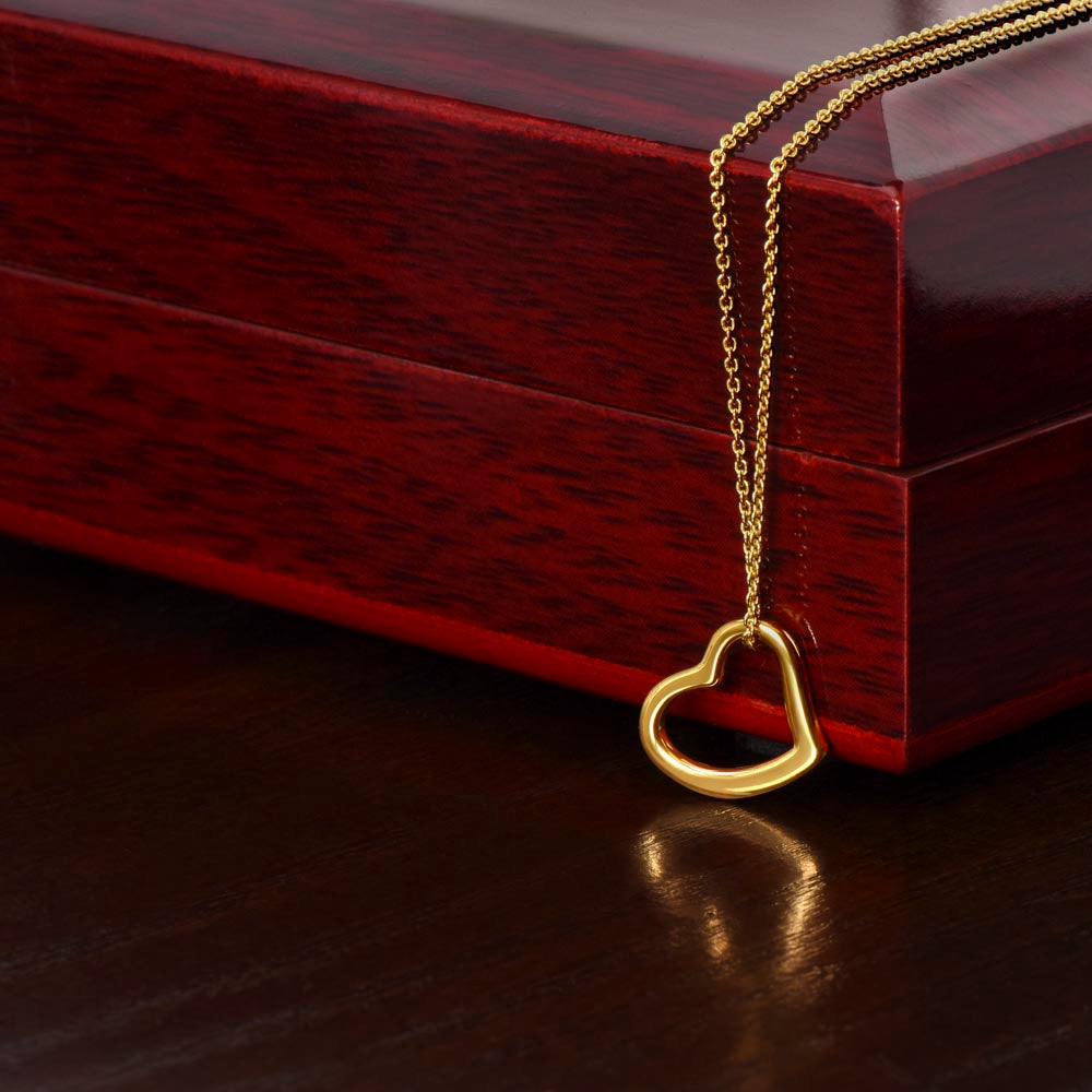 Gift box → necklace gift box for wife present