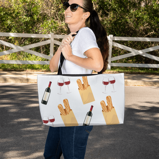 Large Essential Wine Tote Bag