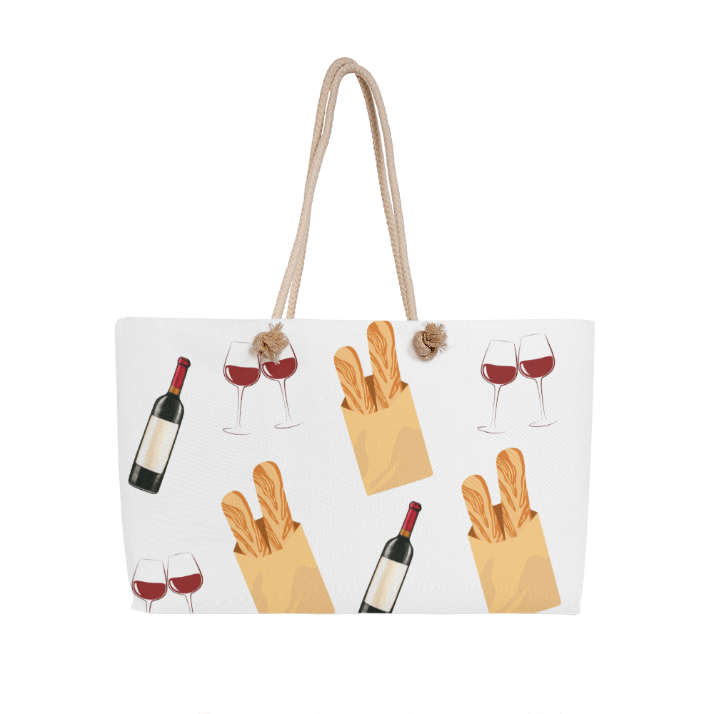 Large Essential Wine Tote Bag