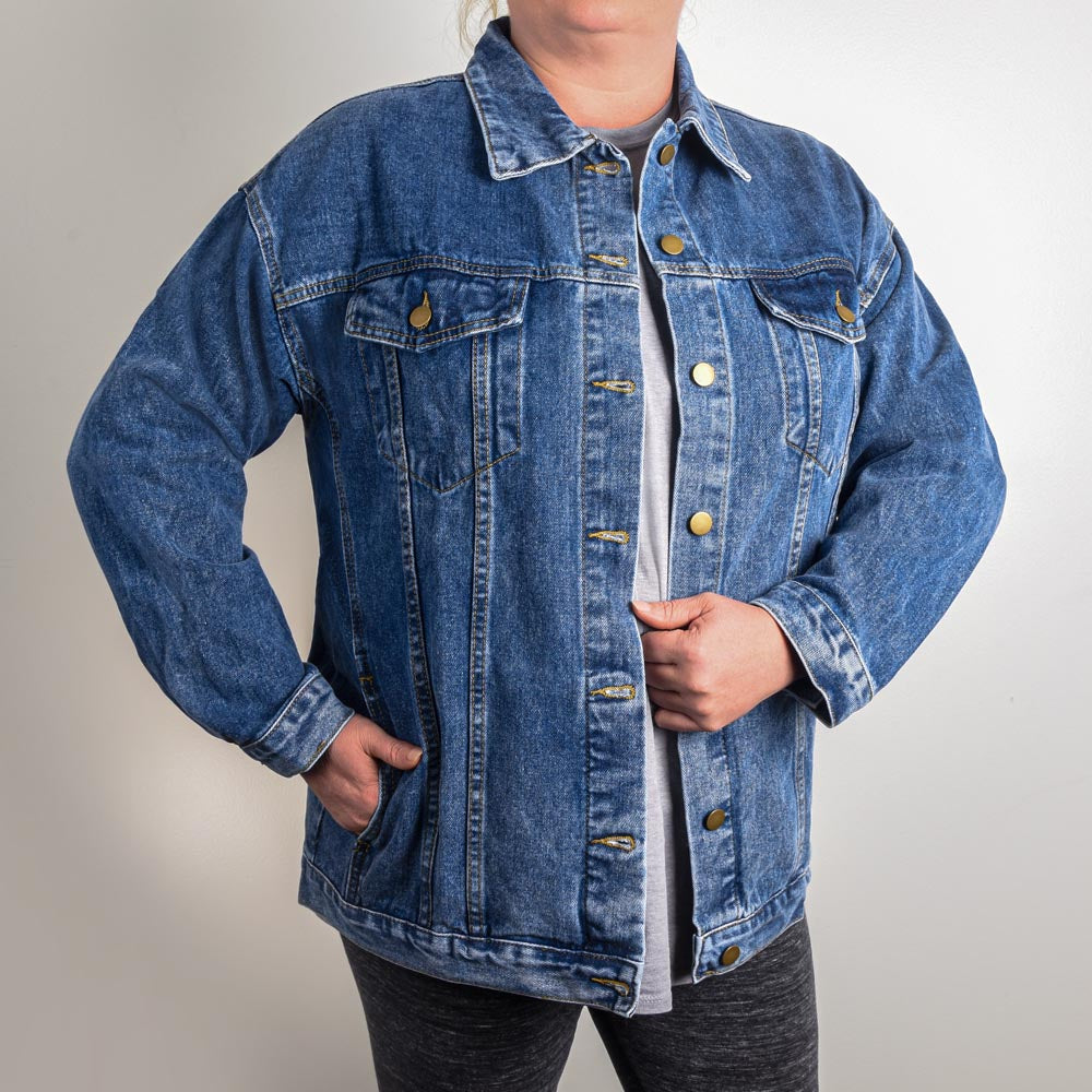 Retro Mama Jean Jacket